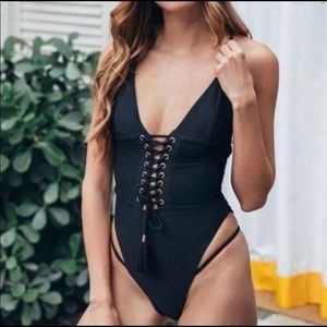 KOPPER & ZINK STELLA ONE PIECE BATHING SUIT XS
